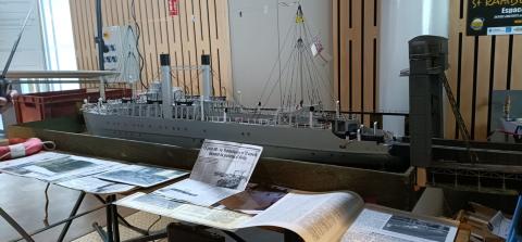 Un ferry coule au large de Dieppe en 1940 : modélisme et histoire souvent liés